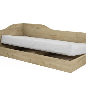 Κρεβάτι ημίδιπλο 1212009 Σασό, 120/190, Genomax