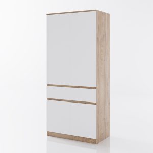 Ντουλάπα, 90x200x52, Modul 932, Genomax