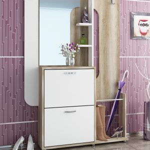 Έπιπλο Εισόδου Moka, 115x20x190, Genomax