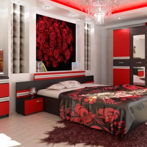 Σετ Κρεβατοκάμαρας 4 τεμαχίων 160/200, Roca-Smart Home με ΔΩΡΟ συρταριέρα, 204,5x204,5x70, Genomax