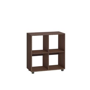 Βιβλιοθήκη ανοιχτή Kubo 4 Βέγγε, 69x33x71, Genomax