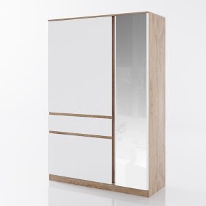 Ντουλάπα, 135x200x52, Modul 933, Genomax