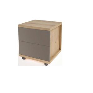 Κομοδίνο Andreana Καφέ, 50x47x40 εκ.