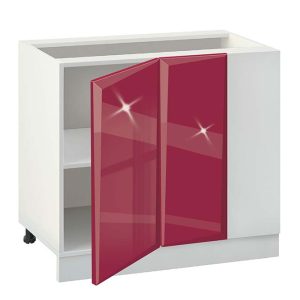 Ντουλάπι κουζίνας επιδαπέδιο γωνιακό 100εκ., No 1001 MDF, Genomax