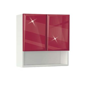 Ντουλάπι Κουζίνας κρεμαστό με ράφι 60εκ, No 60 P MDF, Genomax