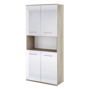 Βιβλιοθήκη με πόρτες 80x36x175.5, Modul 86, Genomax