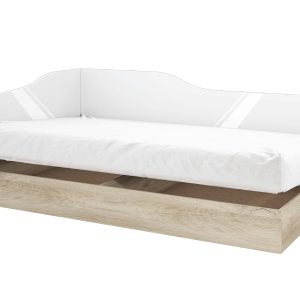 Κρεβάτι - Καναπές με ΔΩΡΟ στρώμα και μηχανισμό ανύψωσης, Diana Σόνομα Λευκό, 82/190