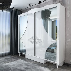 Ντουλάπα Belissima, 200x60x215 εκ, Genomax