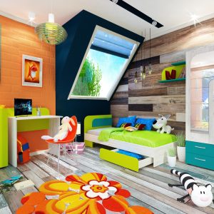 Παιδικό υπνοδωμάτιο, Nemo, 82/190, Genomax