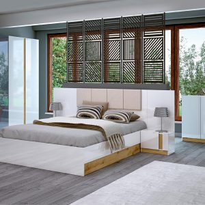 Σετ Κρεβατοκάμαρας 5 τεμαχίων Aia, ΔΩΡΟ Μηχανισμός Ανύψωσης, Genomax