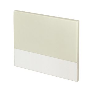 Κεφαλάρι κρεβατιού επενδυμένο με δέρμα για κρεβάτι με πλάτος από 82 έως 180 εκ., Μπεζ, Leather