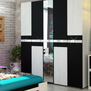 Ντουλάπα Stillo-Smart Home, 169/52/201 εκ, Genomax